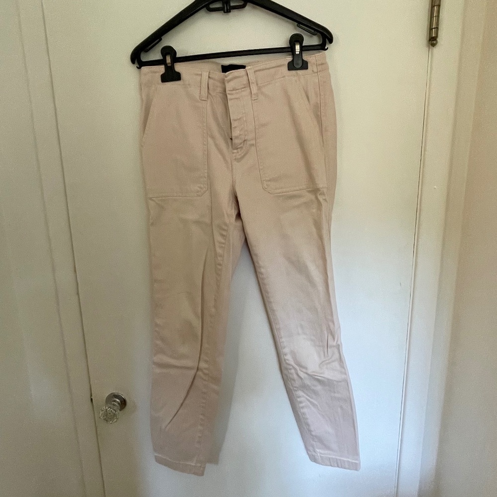 J. Crew light pink cargo pants